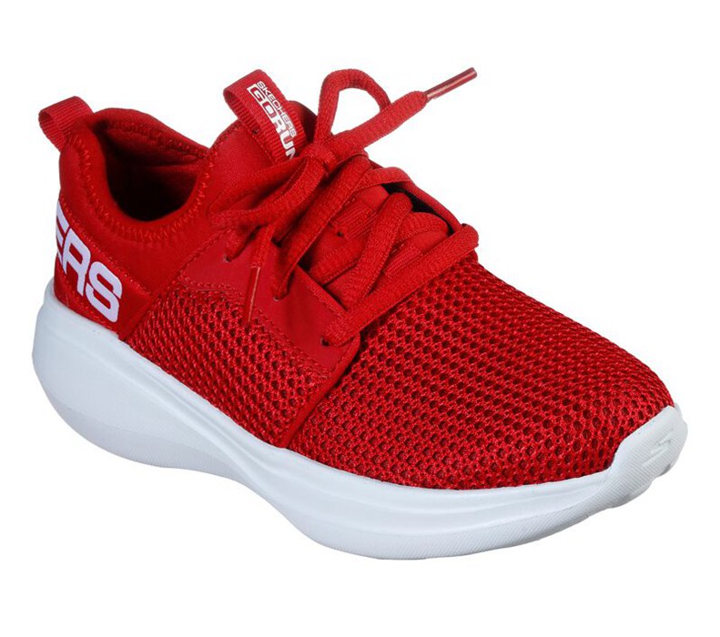 Skechers Pojkar Röda Sneakers - Gorun Fast - Valor - Sverige (WTHKA-8371)